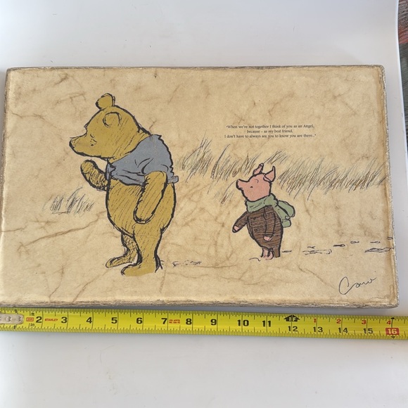 Winnie the Pooh and Piglet wall art by “An Englishman in LA” - Picture 4 of 7